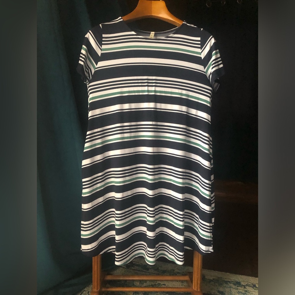 Striped Dress - POCKETS!!!